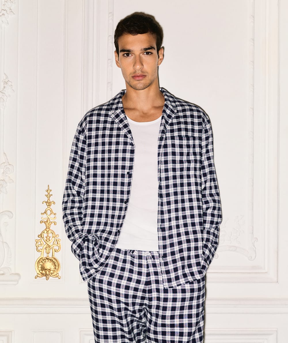 Chemise flanelle à carreaux;