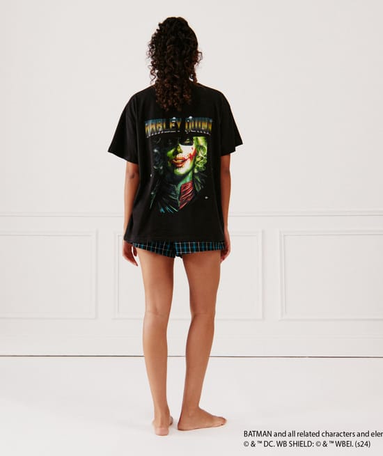 Top en jersey Harley Quinn;