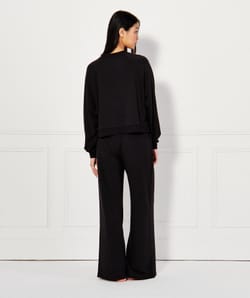 Sweatshirt van fleece;