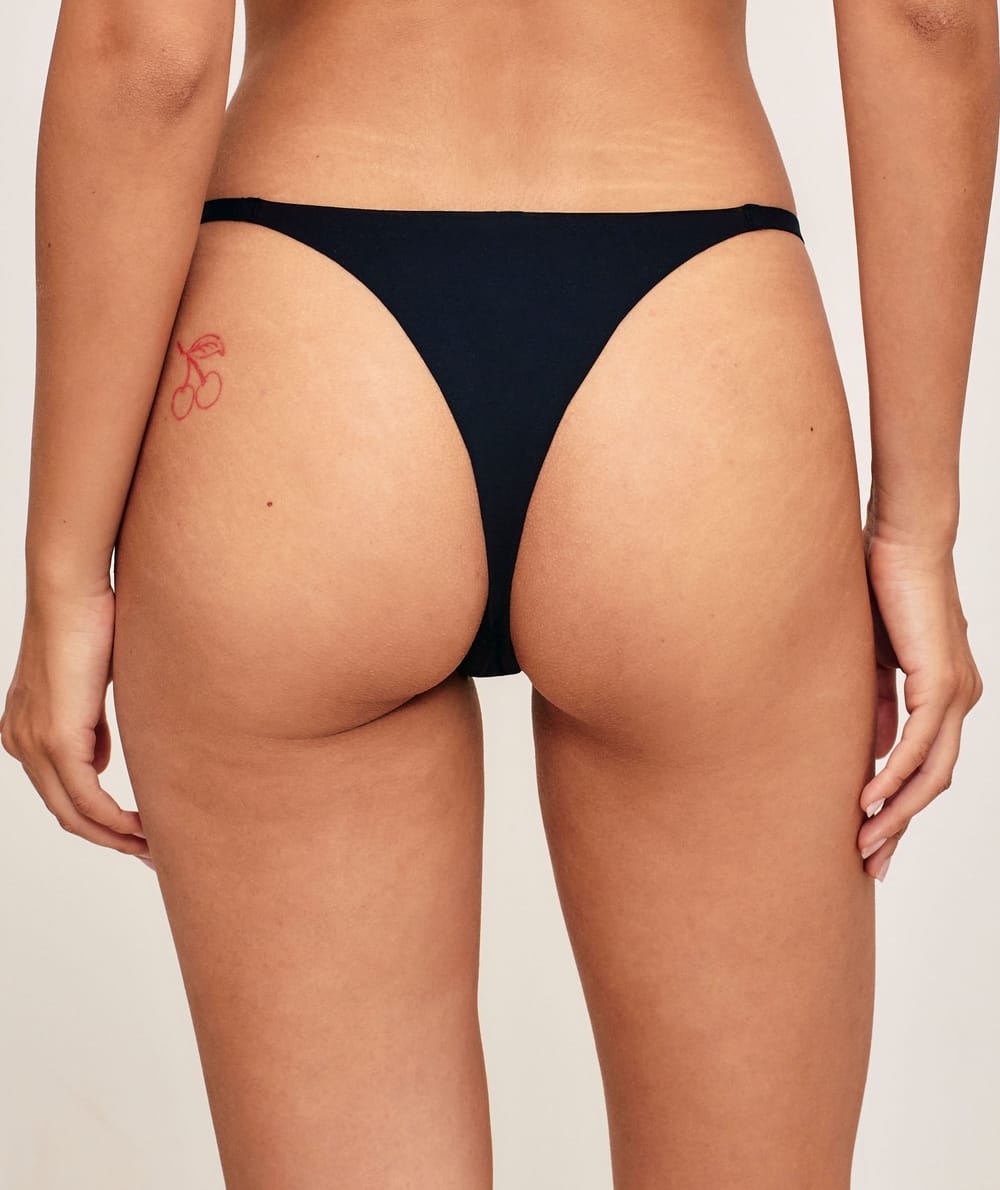 Tanga de sport en microfibre;