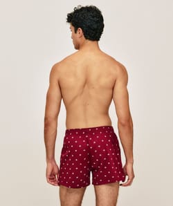 I Love You printed jersey boxer shorts;