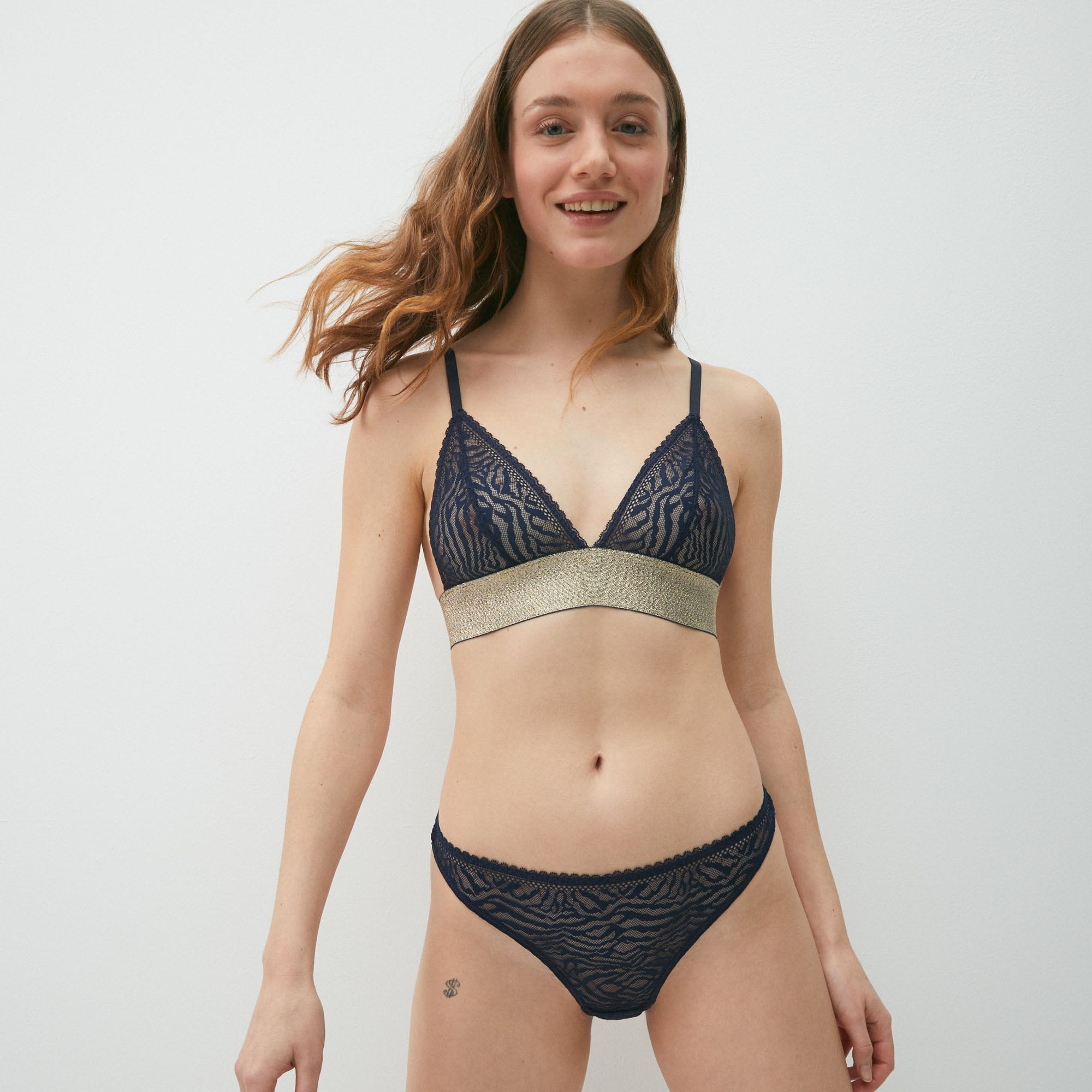 Brassière Armée Undiz Taille S - Violet Viniz - Soutien-gorge Femme