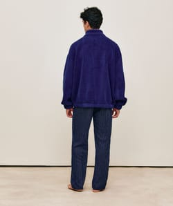 Sherpa fleece jacket;