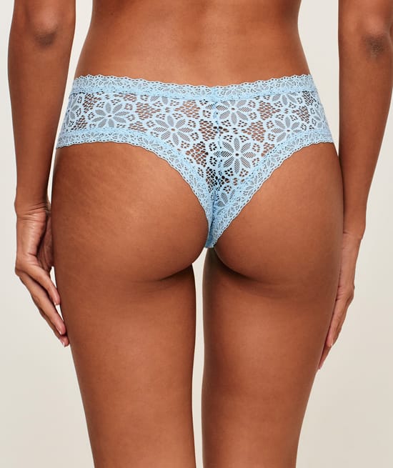 Lace cheeky;