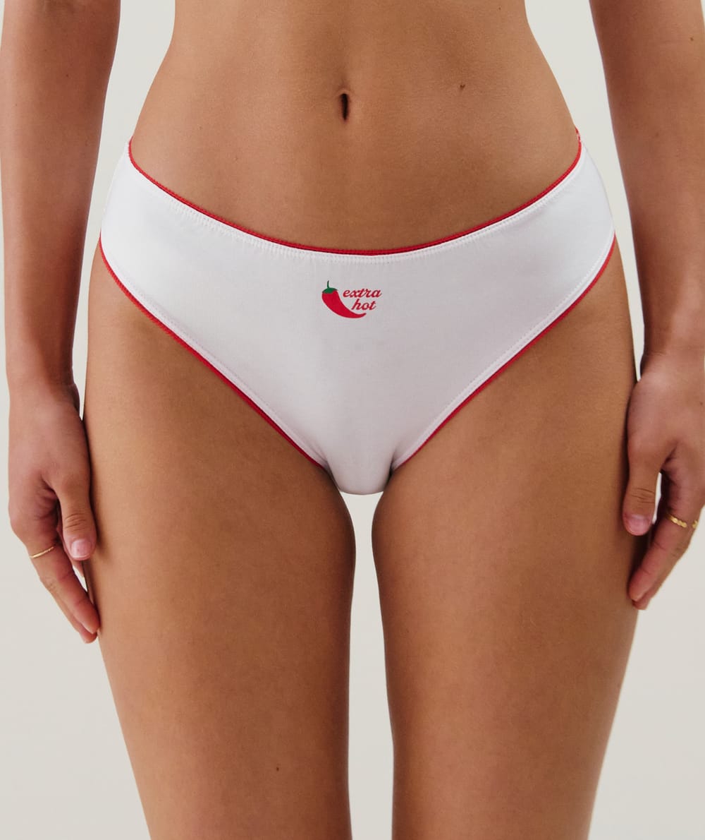 Pack of 3 patterned briefs;
