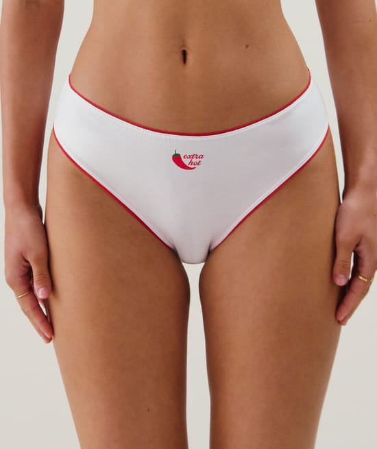 Lot de 3 culottes à motifs;