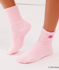 Calcetines de forro polar Barbie;