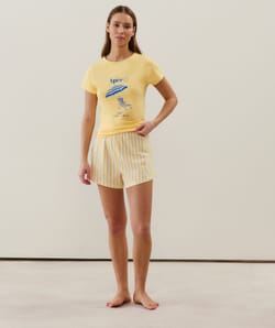 Pyjama set in jersey;