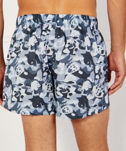 Katoenen boxershort met motieven;