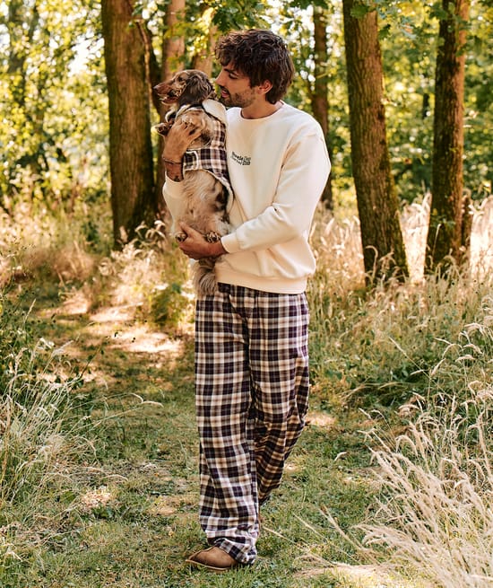 Chlosertoyou flannel dog coat;