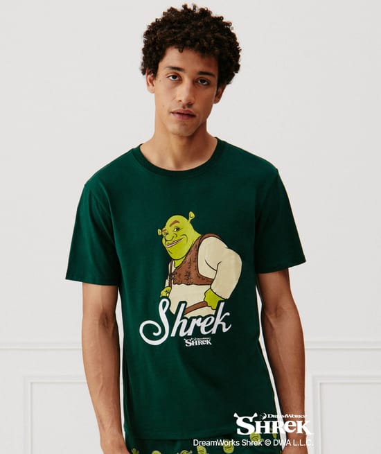 Shrek pyjamas;