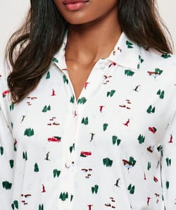 Ensemble de pyjama jersey à motifs;