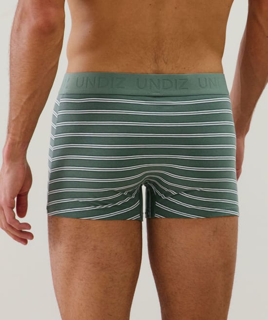 Cotton striped boxer shorts;