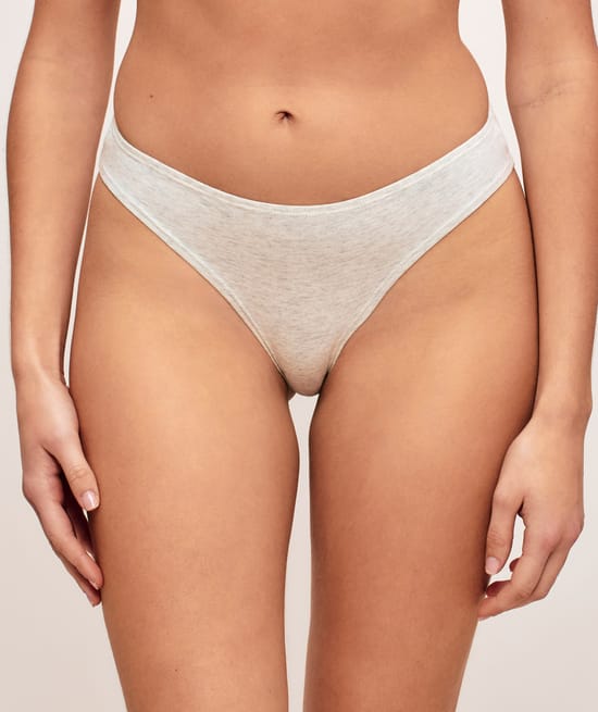 Pack of 3 patterned cotton knickers;