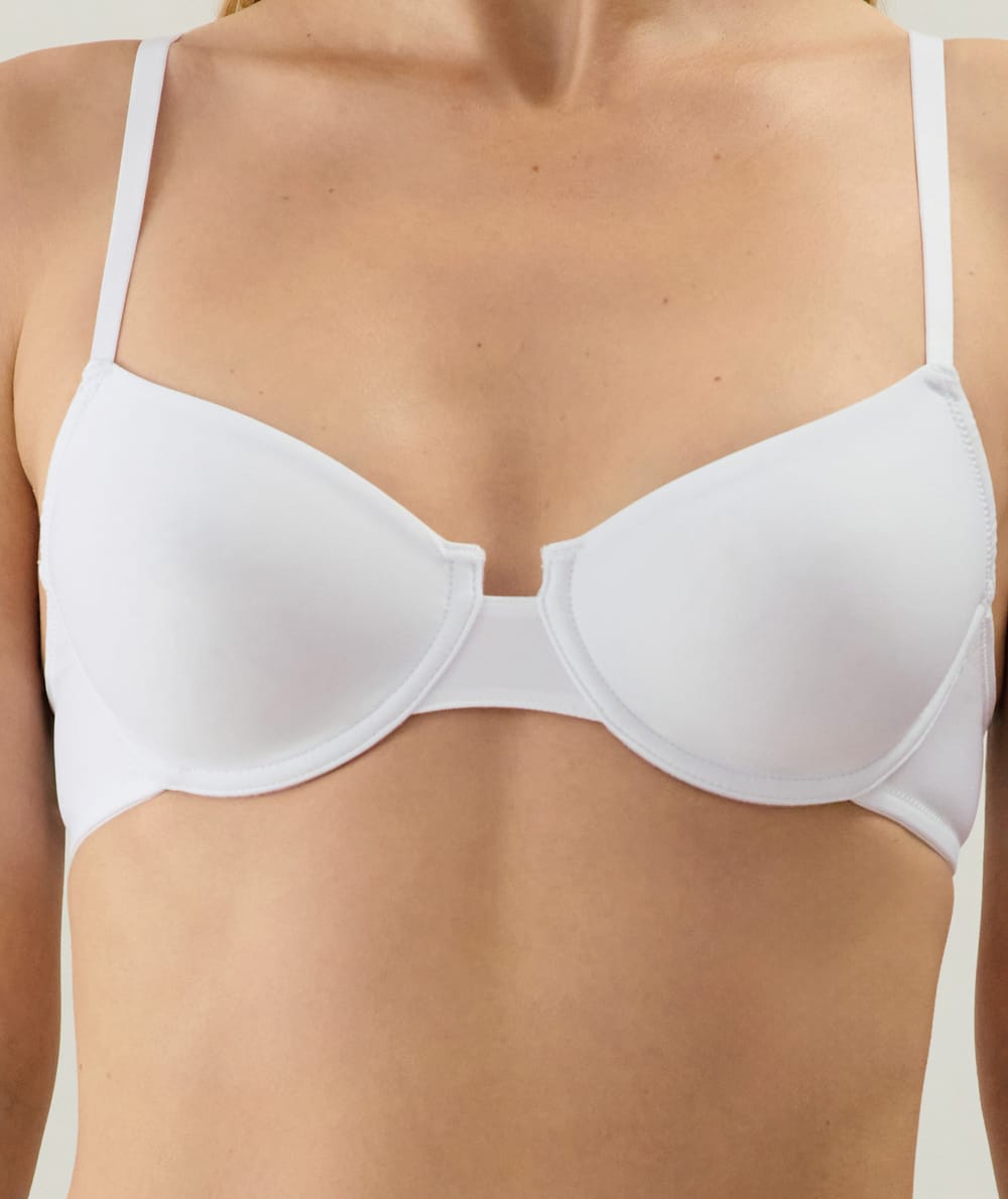 Soutien-gorge corbeille en microfibre;