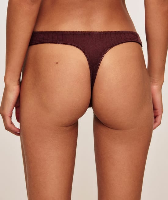 Lot de 3 strings en coton;