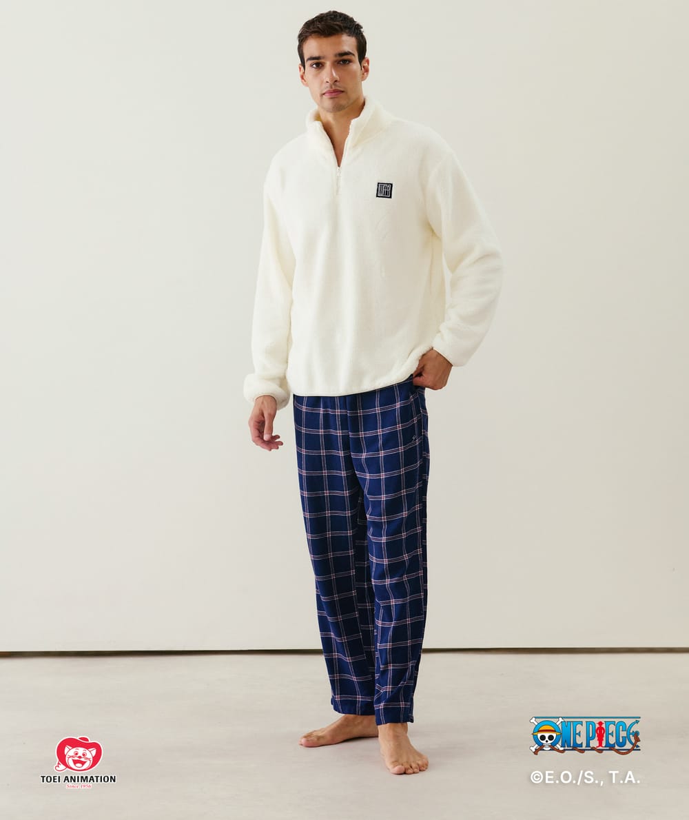 Sweatshirt sherpa Luffy;