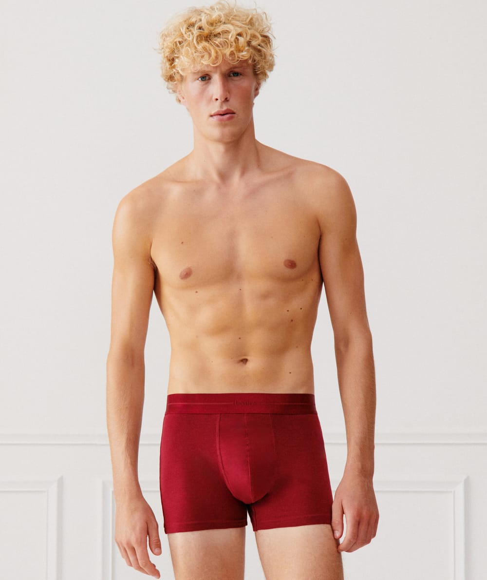 Boxer à message en jersey;