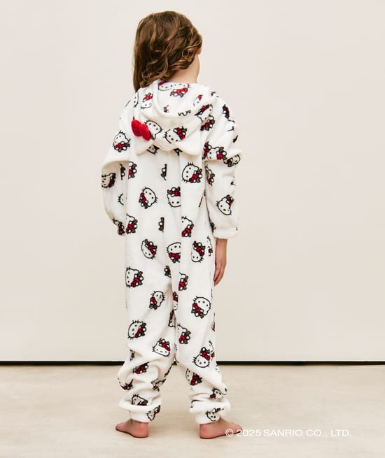 Combinaison sherpa Hello Kitty enfant;