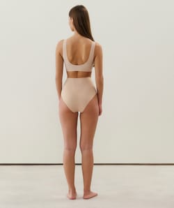 Hoge taille slip van microvezel;