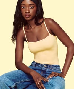 Ribbed jersey Bodysuit;