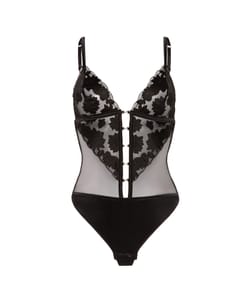 Tulle and lace body ;