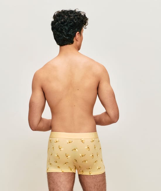 Boxer en coton motifs bananes;