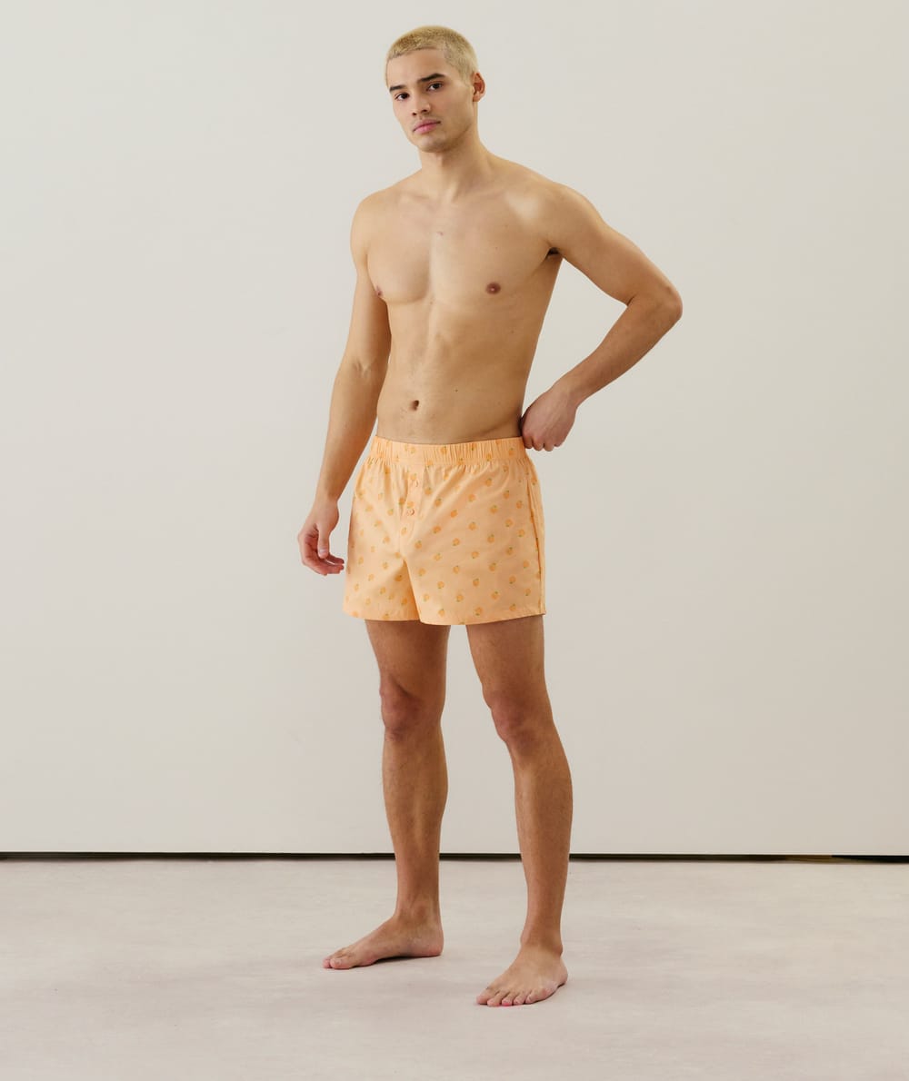 Calzoncillos de algodón estampados;
