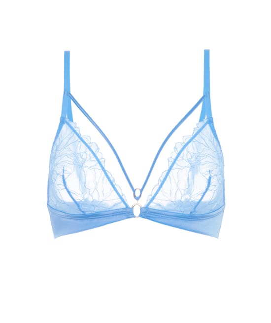 Push-up bra in lace;