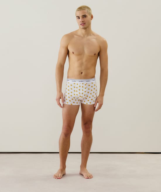 Cotton boxer shorts;