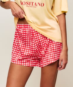 Printed cotton pajama set Positano Gourmet Club;