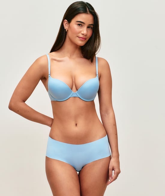 Ultra push-up microfibre bra;