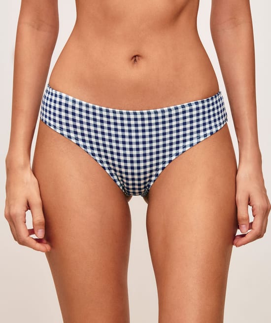 Set of 3 patterned cotton panties;
