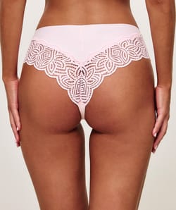 Cheeky microfibre et dentelle;