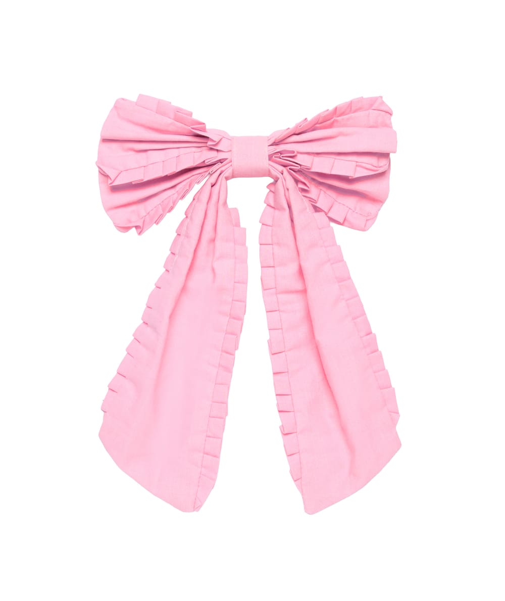 Barrette en forme de noeud ;