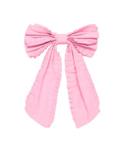 Barrette en forme de noeud ;
