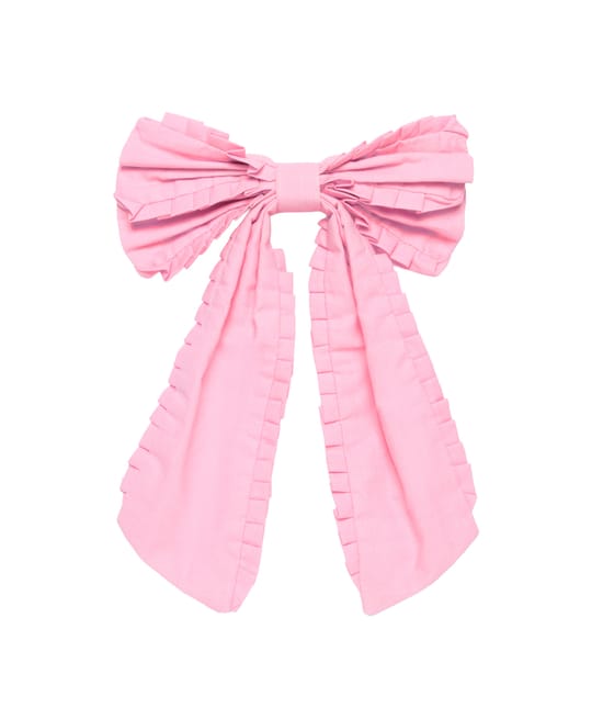 Bow-shaped hair clip;