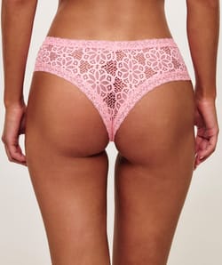 Lace cheeky;