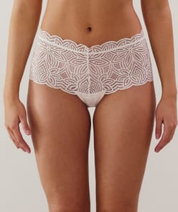 Cheeky en dentelle écru;