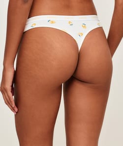 String en coton motifs citrons;