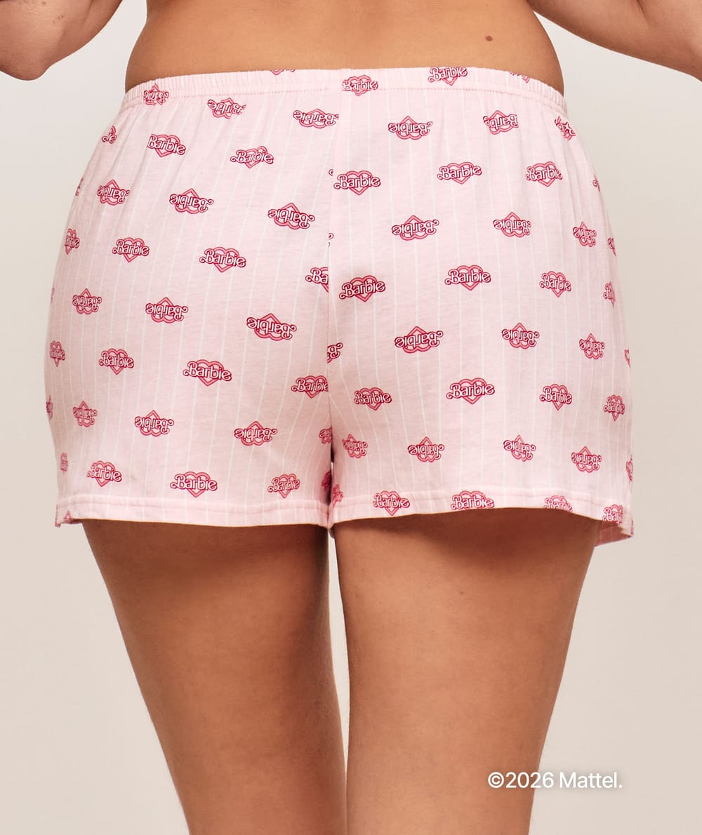 Short coton Barbie;