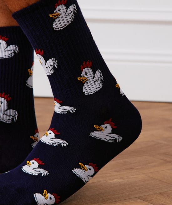 Calcetines de algodón;