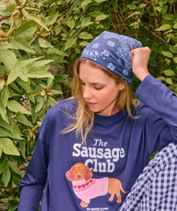 Dachshund themed pajama set;