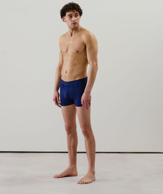 Long boxer shorts;