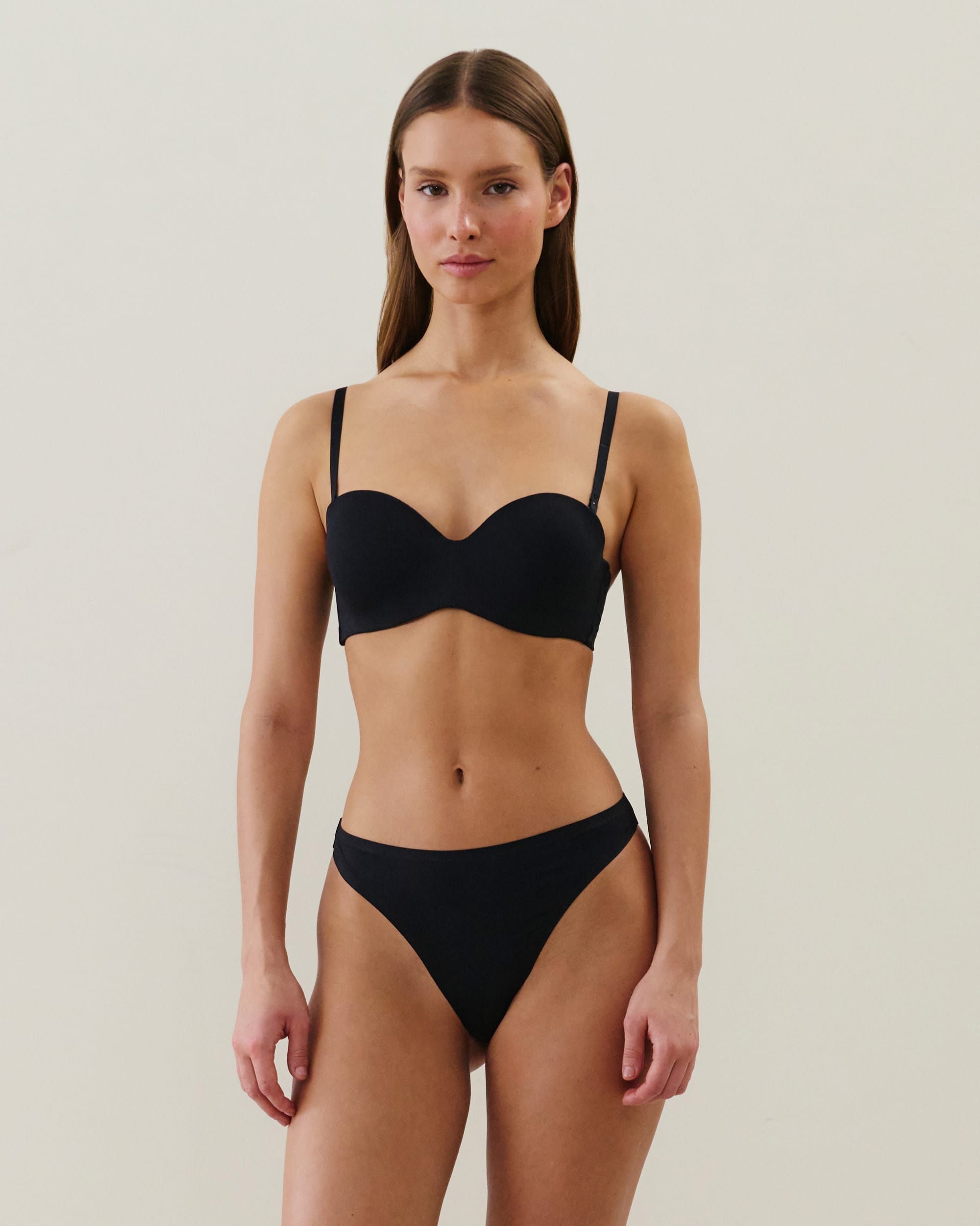 Soutien-gorge Bandeau HUIT - Taille 85C - Couleur Saumon/rose - Neuf Sans étiquette
