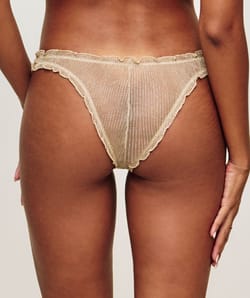 Tulle thong;