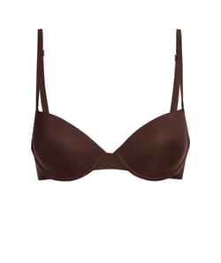 Microfibre push-up padded bra;