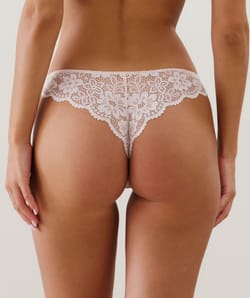 Lace thong;