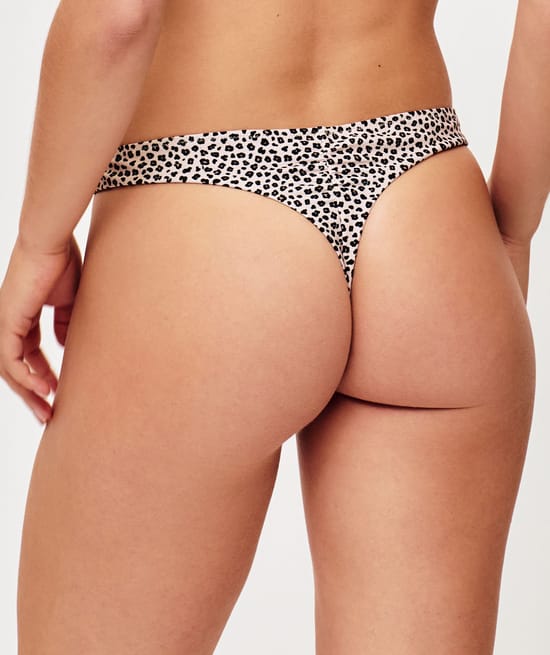String - Bas de maillot de bain l&eacute;opard;