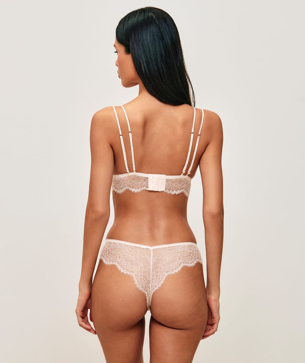 Lace thong;